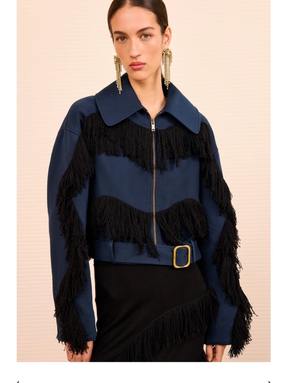 NWT Ulla Johnson Rafella Fringe Jacket